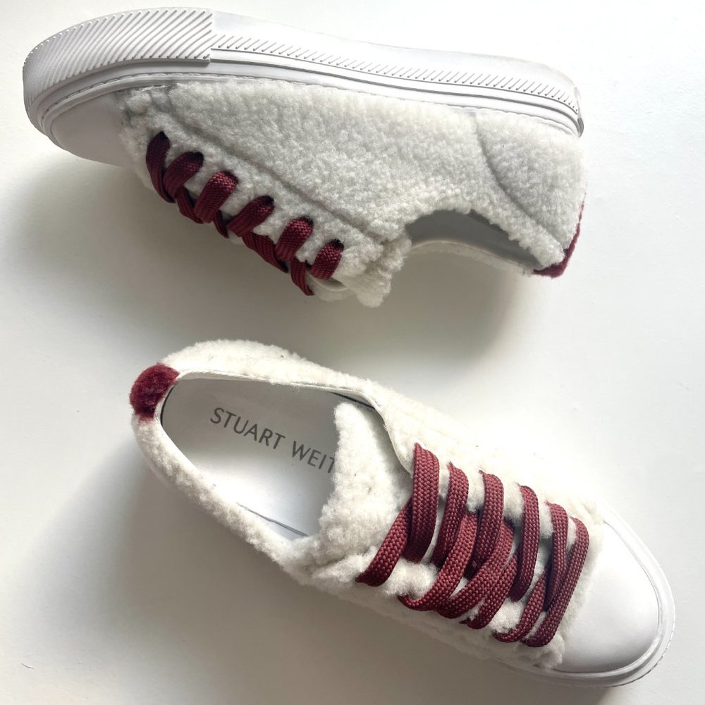 COPY - Stuart Weitzman Ollie Chill shearling Sneakers